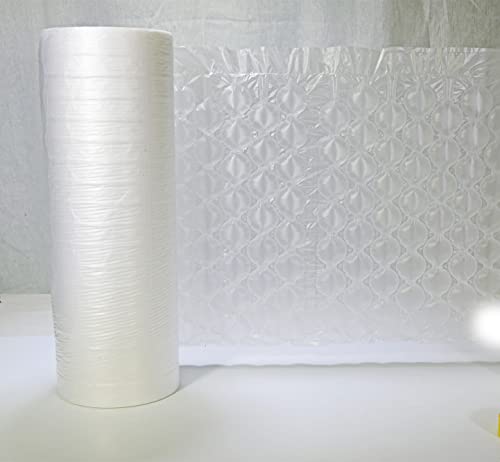 Air Cushion Wrap Roll - Inflatable Bubble And Air Pillow Bags Film - Length 985Ft (Air Bubble Film - Inflatable Bubbles - 16"X13"X2" Core) #TOP3