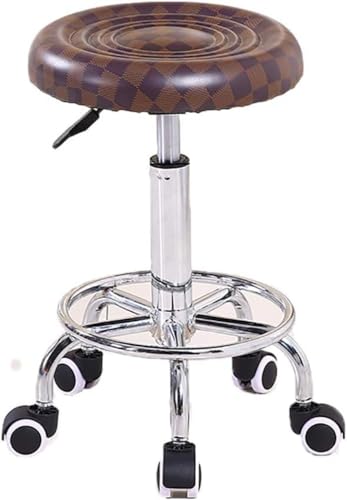 IWEJ �ۈ֎q �w������t�� 360°��] ���������\ PU���U�[ �L���X�^�[�t�� �I�t�B�X�p (�u���E���z�C�[��)