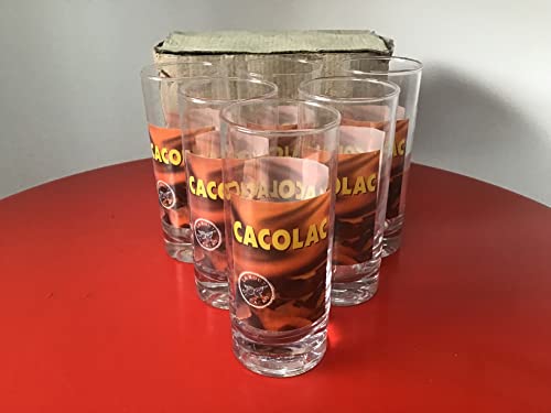 Juego de 6 vasos de chocolate