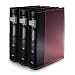Bellagio-Italia DVD Storage Binder - 3 Pack Burgundy (B003TUANOG)