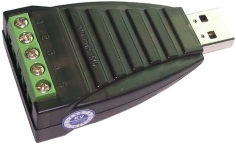 Gearmo USB to RS485/RS-422 Terminal Block Converter - Works with Windows 10