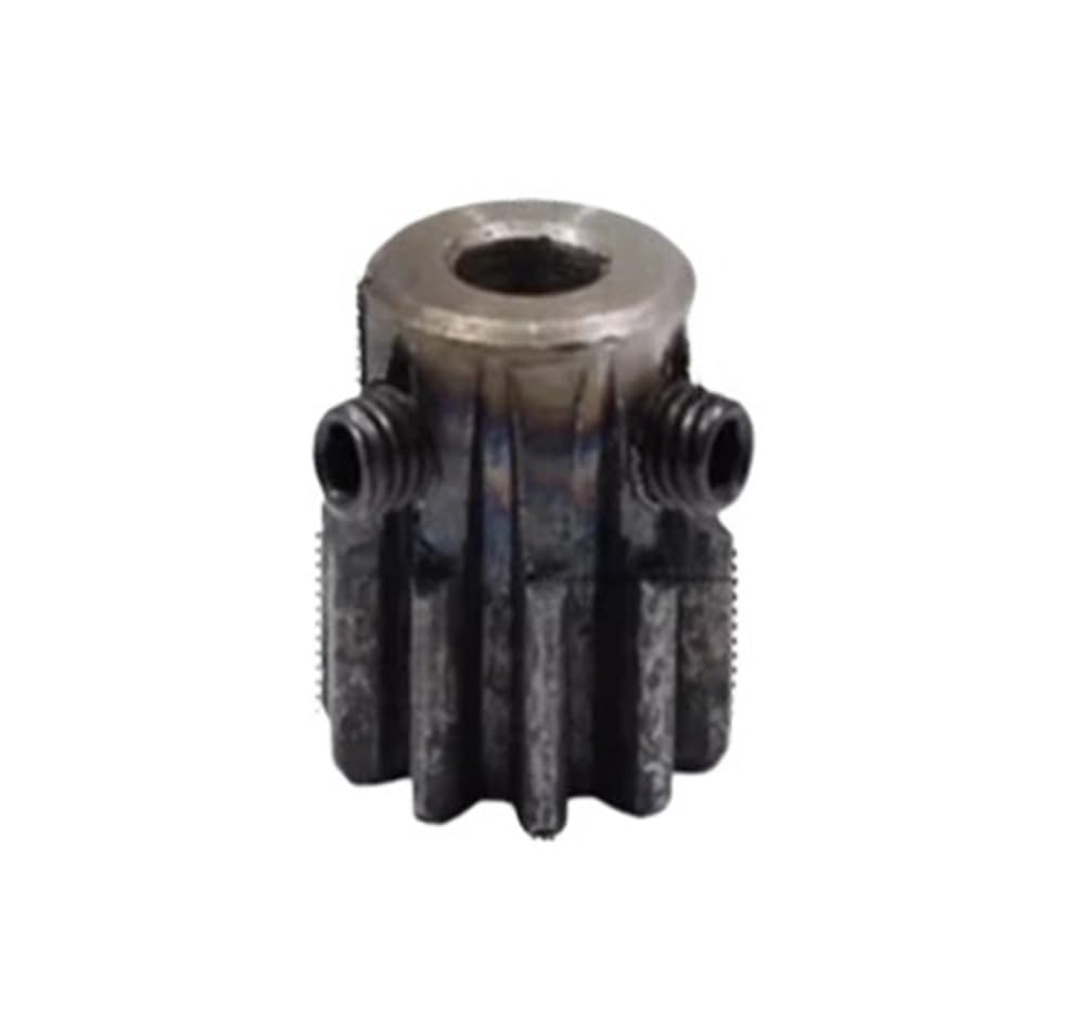 Pignon d'engrenage droit 1.5M 10T .5 Mod 10 dents, trou de droites 6mm 8mm 45# engrenage majeur en acier, Transmission à crémaillère Cnc(8mm,2pcs 1.5M 10 Teeth)