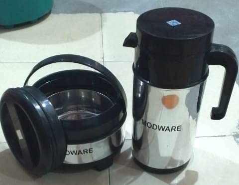 Image of MODWARE Kanter Mini Combo Set- (Kanter Water Jug 1200ml & Hot Pot 1200ml)