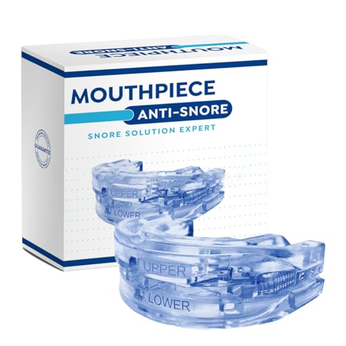 Nuraya Schnarchschiene, Nuraya Anti Schnarch Mundstück, Knirscherschiene Für Nacht, All-In-One Anti-Schnarch-Schiene für Anti Schnarch, Effektiv Schnarchschiene, Beißschiene für Die Nacht
