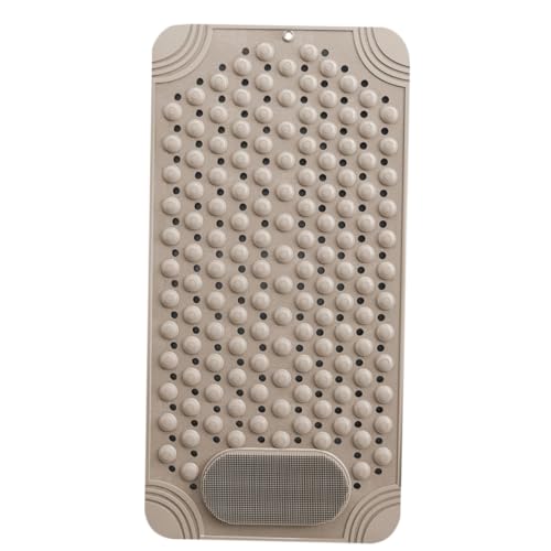 Alfombrilla antideslizante de baño Gatuida con ventosas gris para ducha 2
