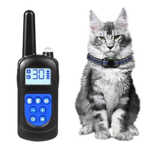 Cat Training Collar No Shock, 2025 Vibrating Cat Collar