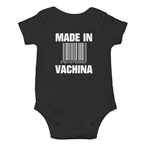 Image of AW Fashions Made in VaChina Cute Novelty Funny Infant One-piece Baby Bodysuit
