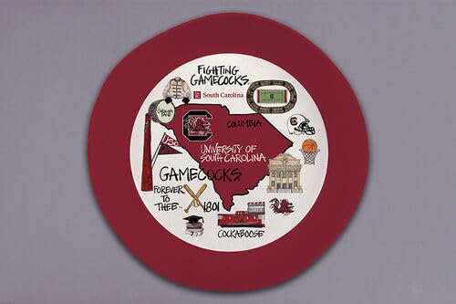 Magnolia LaneSouth Carolina Bowl, 13.5-inch Diameter, Melamine, Kitchen, Kitchen Accessories