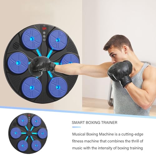 Machine de boxe musicale électronique murale à 8 modes pour évacuer le stress - 3