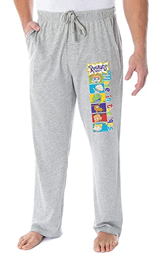 Nickelodeon Men's Rugrats Cartoon Characters Made In The '90s Loungewear Sleep Bottoms Pajama Pants
