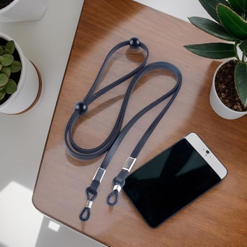 Brillenhalter Um Den Hals – Trageband Aus PU-Leder, Verstellbarer Kettenhalter, Sicheres Brillenband, Halsband-Zubehör Für Outdoor-Aktivitäten | Zuverlässige Brillenunterstützung Für Frauen Beim Sport