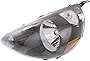 For Honda Fit Headlight Assembly 2007 2008 Driver Side Black w/Bulbs DOT Certified Replacement for HO2502131 (Vehicle Trim: Black)
