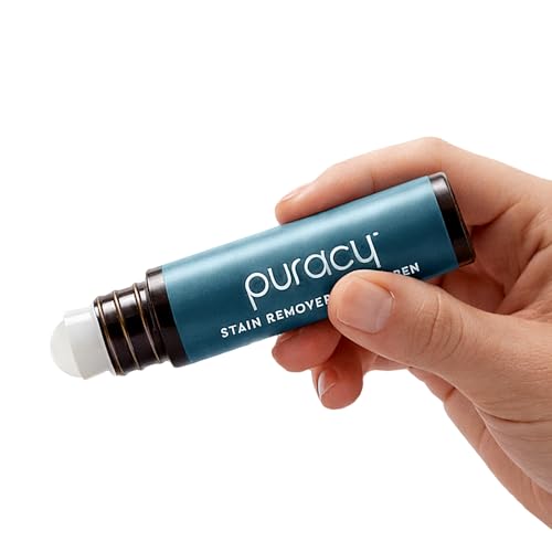 Puracy Stain Remover Pen Stain Stick Travel and Laundry Stain Cleaner for Clothes Baby Essentials Kids Stains Oil and Fabric Spot Cleaner (Pen 1 pack)