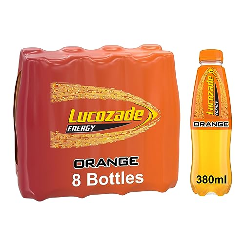 Lucozade Energy Orange 8 x 380ml Multipack