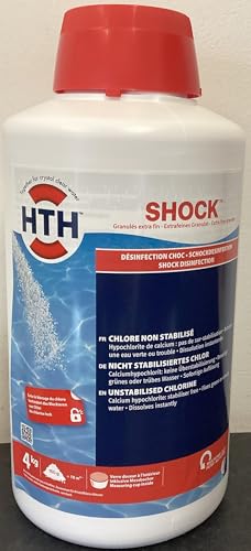 HTH Shock Granulés de chlore sans stabilisateur 4 kg