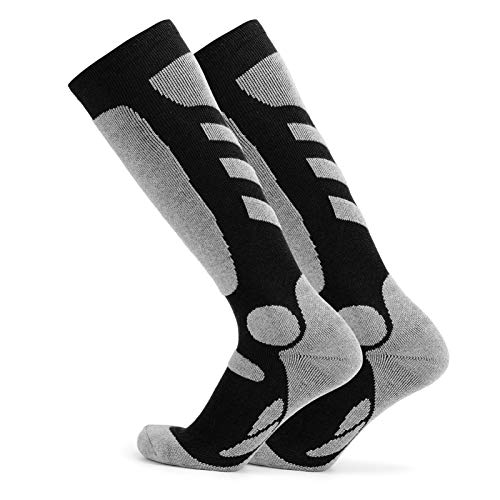 Meias, Andoer Meias esportivas masculinas 2 pares Meias de esqui profissional Malha grossa Meias atl