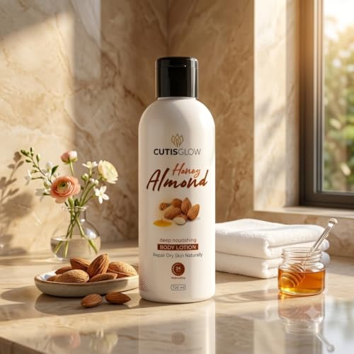 Image of Honey Almond Body lotion with 24 hr nourishment
