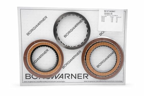 BorgWarner 34036KIT High Energy Friction Clutch Module Kit for 4L60 4L60E 4L65E 4L70E 700R4 Automatic Transmission 1987-2000