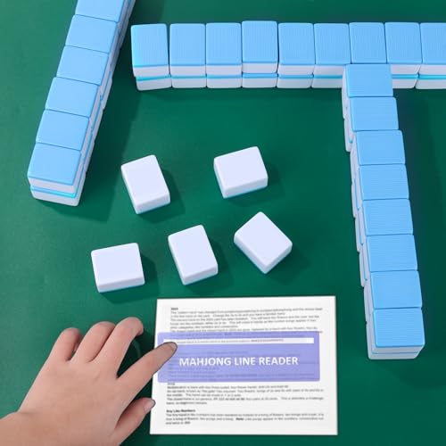 Lector de reglas Mahjong 4 piezas, ayuda para principiantes miniatura 6