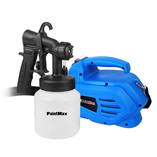 Paintmax Portable Handheld Electric 650W Paint Sprayer Gun With 3 Different Spray Pattern & 800Ml Detachable Container, Hvlp System & Quick Refill Lid #TOP3