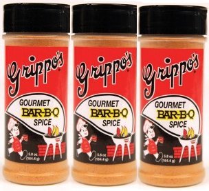 3 PACK - Grippo's Gourmet BAR-B-Q Spice