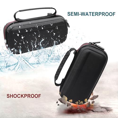 Image of LTGEM EVA Hard Case for Bose SoundLink Flex Bluetooth Portable Speaker (Black) - Protective Carrying Storage Bag