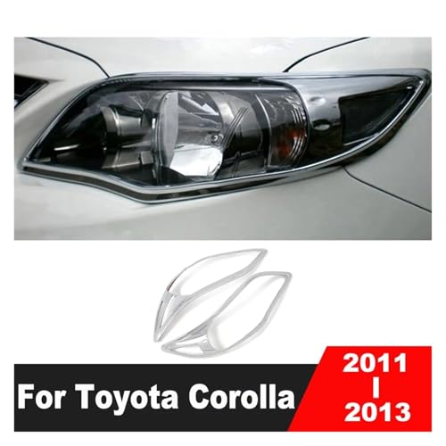 Embellecedores para faros de Toyota Corolla soluciona desgaste frontal 4