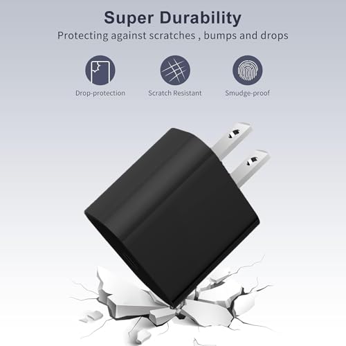 Image of iPhone Fast Charger,Type C Wall Charger Block Plug and 10ft USB C to Lightning Charging Cable Cord Long,Power Adapter Cube Brick Box for Apple iPhone 14 Pro Max /14 Plus /14 /13 /12 Mini /11 /XS Max /XR /iPad