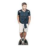 Star Cutouts Ltd CS887 Steven Gerrard Fußball-Legende & Manager lebensgroßer Pappaufsteller mit gratis Mini-Ständer für Fans ein echter Gesprächsthema, mehrfarbig