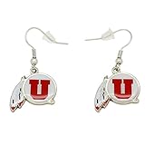 NCAA Utah Utes Dangler Earrings