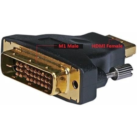 C2G/Cables to Go 38061 M1 Male to HDMI Female Adapter