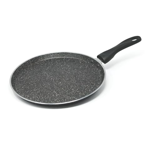 Image of Signoraware Perfecto 6 Coating Non Stick Dosa Tawa | Gas & Induction Compatible | Prevent Sticking & Burning | Ideal for Making Roti, Dosa, Paratha, Pancake & Toasting Sandwiches (30cm | Steel)