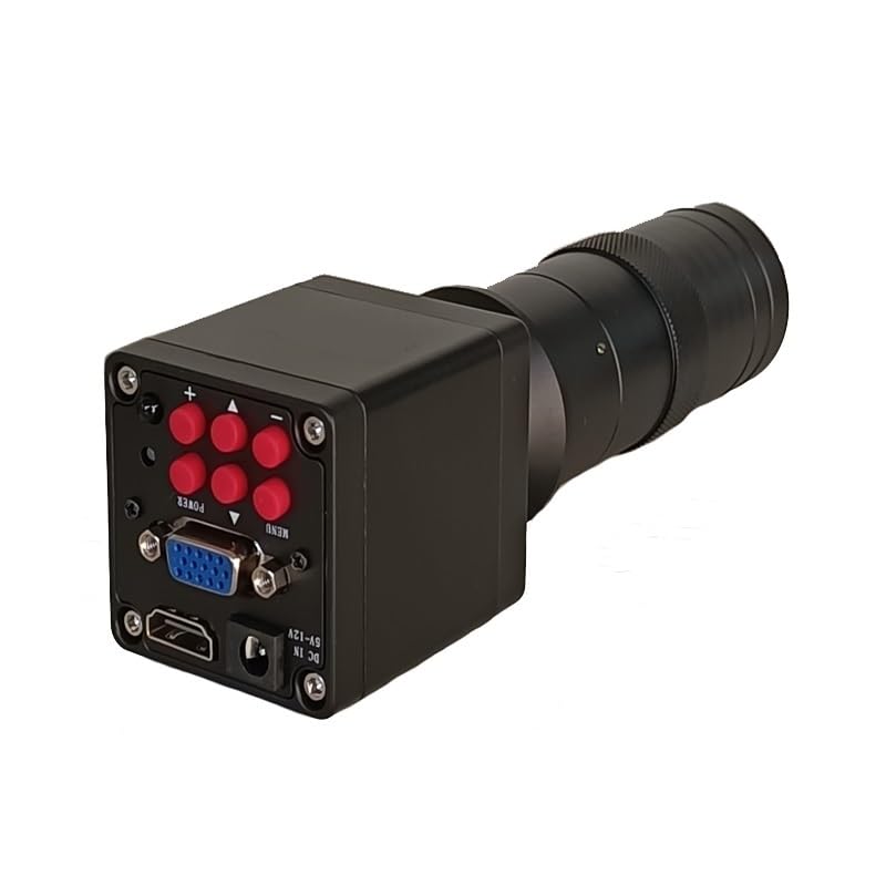 Mikroskop Schwarz 20MP VGA 1080P Digitale Video Mikroskop Kamera Mit 130X C Mount Objektiv Industrielle Microscopio Telefon PCB Reparatur werkzeuge(Camera)