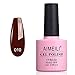 Produktbild AIMEILI Roter Nagellack UV LED Gellack ablösbarer Dunkelroter Nagellack 10ml - Red Vixen (010)