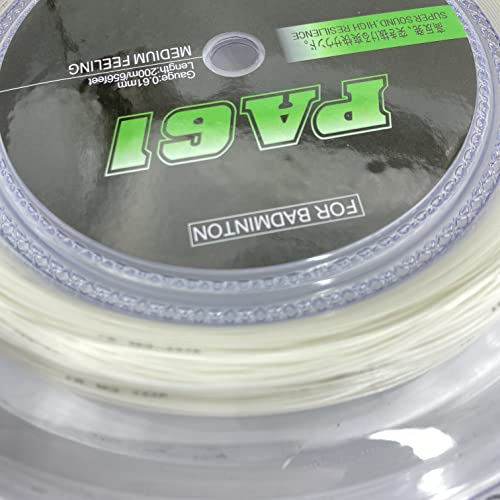 不明 高反発0.61mm バドミントンストリング 200mロール