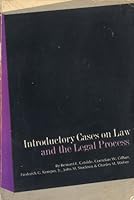 Introductory Cases on Law and the Legal Process 0471140740 Book Cover