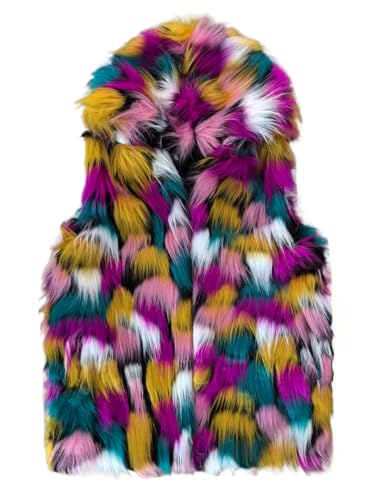 Veste sans manches homme capuche fausse fourrure Idopy gilet chaud hiver casual