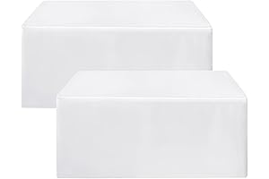2 Pack Fitted Tablecloths for 4 Foot Tables