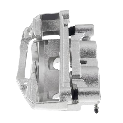 Image of Detroit Axle - 2pc Front Brake Calipers for 2011-2019 Chevy Silverado 2500 | HD 3500 HD GMC Sierra 2500 HD 3500 HD, 2016-2019 Suburban 3500 HD, Brake Calipers with Bracket Assembly Replacement