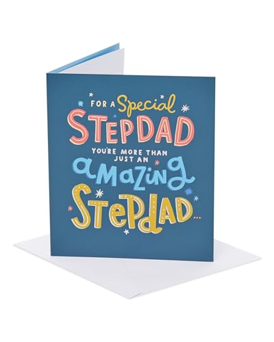 UK Greetings Fathers Day Card for Stepdad - Special Design