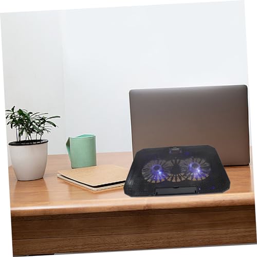 Soporte para laptop con ventilador silencioso TEHAUX miniatura 5
