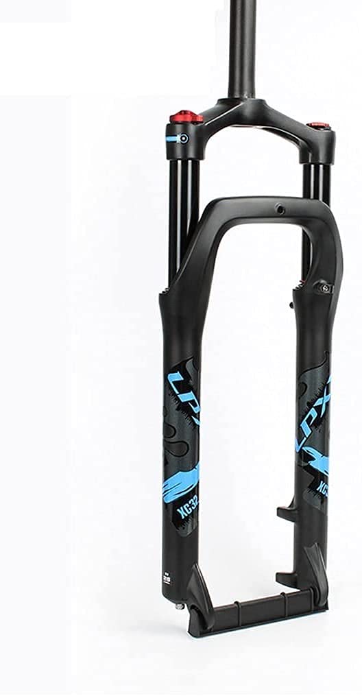 WIQUYBML 20 Inch 26 Snow Beach XC Mountain Fork Bicycle Fat Front Fork, Aluminum Alloy Ultralight Air 20" X 4" Tire MTB A,26