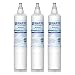 Waterspecialist Replacement Refrigerator Water Filter, Compatible LT600P, LG 5231JA2006A, 5231JA2006B, 3 Pack, White