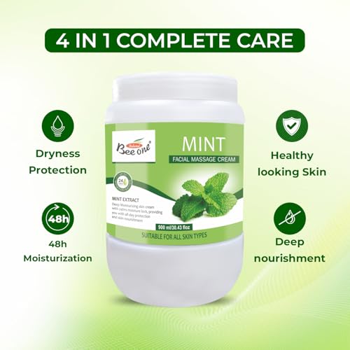 Image of BEEONE Mint Massage Cream 900 ML