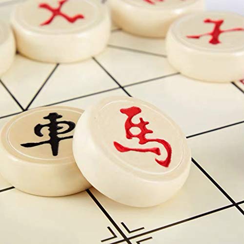 Chinese Xiangqi Strategy Game Board Chess Set Travel Games With Board For Kids As A Gift And Educartion Board Games (Size : 40Cm/15.7") #TOP1