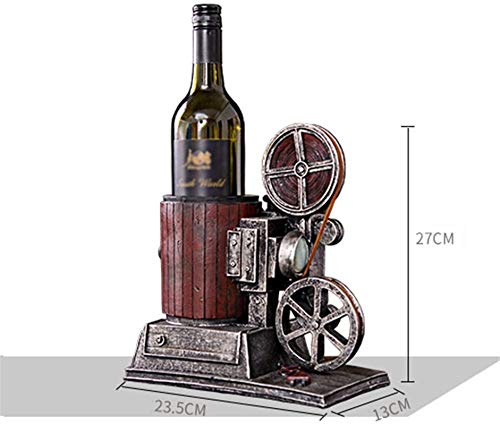 Soporte para botellas estilo medieval vintage de resina miniatura 2