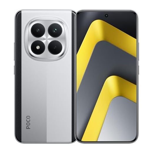 XIAOMI POCO M8 Pro 5G Smartphone, Silber, 8+256GB 6500mAh Akku, IP68 Staubdicht, 120Hz, Android 15, 6,83 Zoll Display, 1280 x 2772 Pixel, Ladegerät ohne NFC