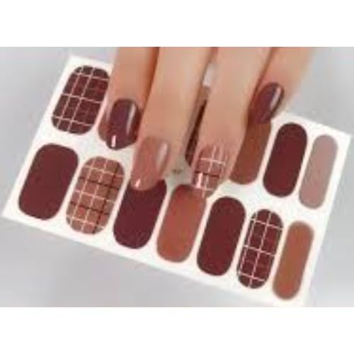 Small Designs for Acrylic Nails | Easy Nail Art Stickers for Beautiful Nails | Semi-Cured Gel Technology || Long-Lasting Results (1)