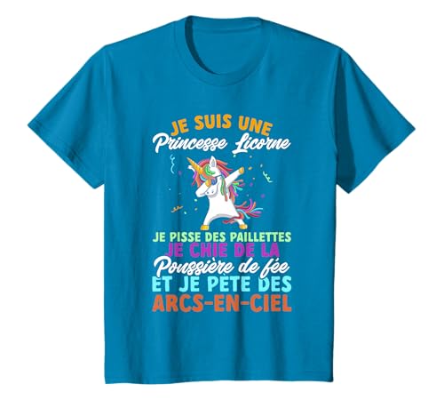 Adultes Licorne Je suis Une Princesse Licorne T-Shirt
