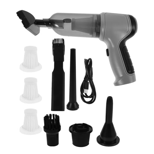 Alipis Aspirateur de Voiture Portable sans Fil, 9000 Pa, Nettoyeur et dépoussiéreur à Main sans Fil, Embouts Multiples pour Voiture, Maison, Bureau et Animaux de Compagnie.